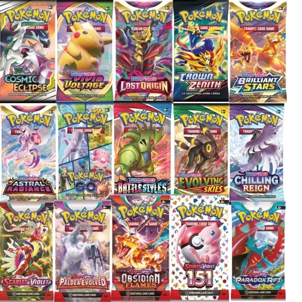Boster Pokemon Boosterpakker | PokeShop