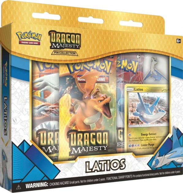 Pokémon - Dragon Majesty Pin Collection Latios