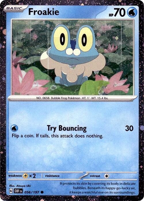 Cosmos holo - fra Greninja ex Spescial Illustration Collection box